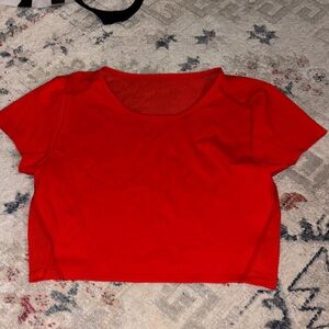 Aerie Vivid Red Women's Crop Top